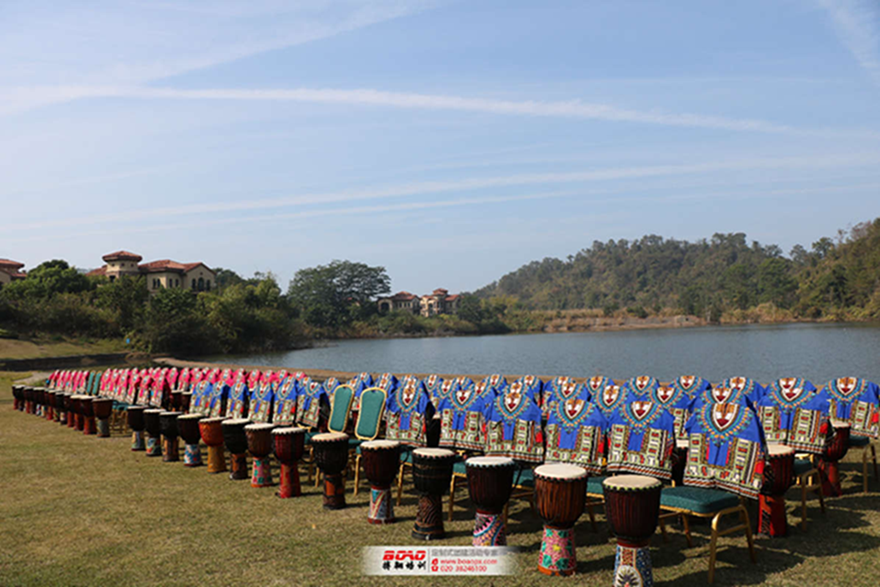 深圳訊得達(dá)教育萬(wàn)綠湖百人非洲鼓拓展團(tuán)建活動(dòng)